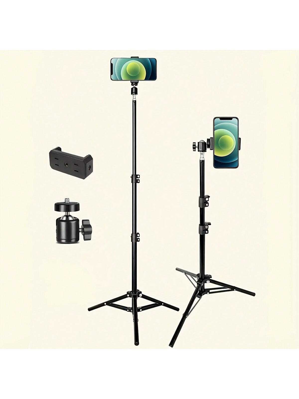 Photography Mobile Lighting - 1pc 43.31インチ床置き三脚、モバイルビデオライブブロードキャストフィルライトスタンド、写真撮影三脚