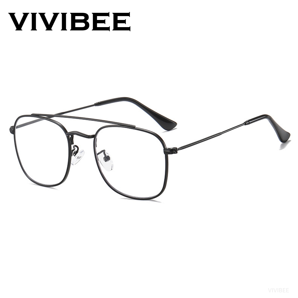VIVIBEE レトロ航空ブルーライトブロックメガネ男性メタ - Photography Lighting Game のレビューと価格