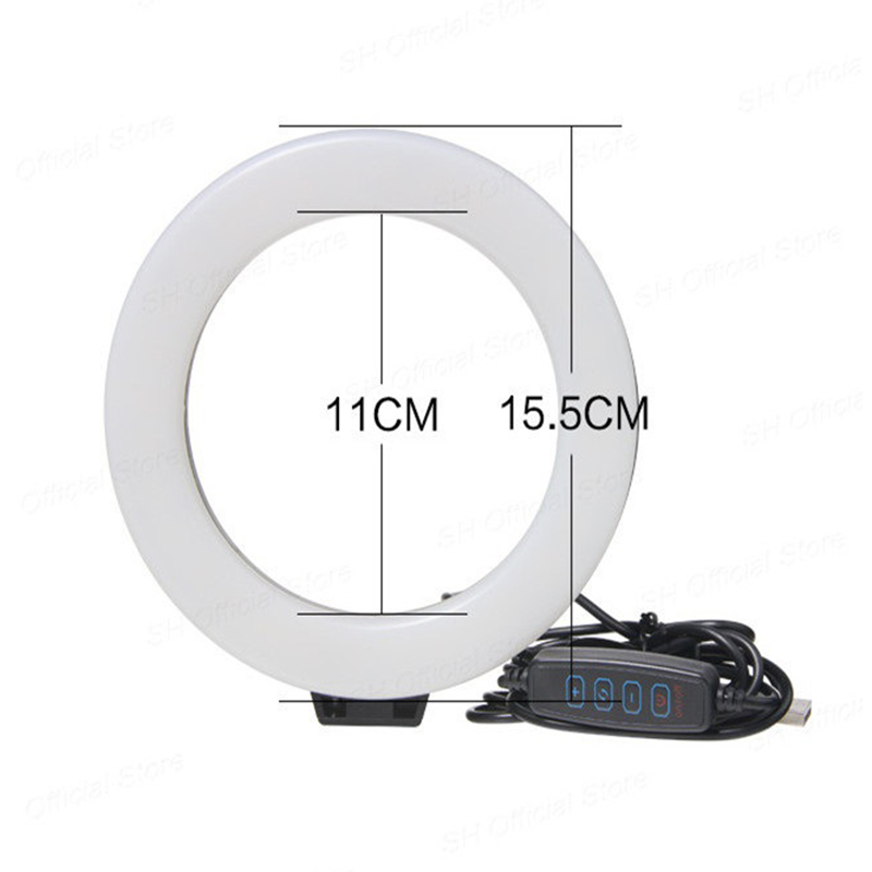 6 インチリングライト三脚付き Led 高輝度リングランプラ - Photography Lighting Description のレビューと価格