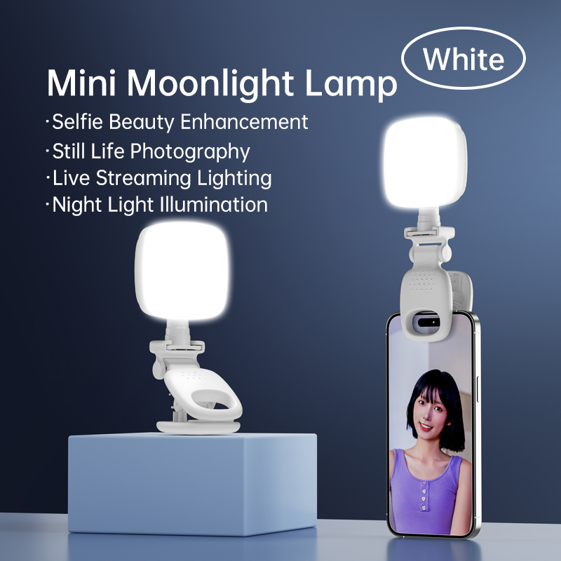 携帯用クリップ式ミニLEDセルフィーフィルライト調光可能ビュ - Photography Lighting Handheld のレビューと価格