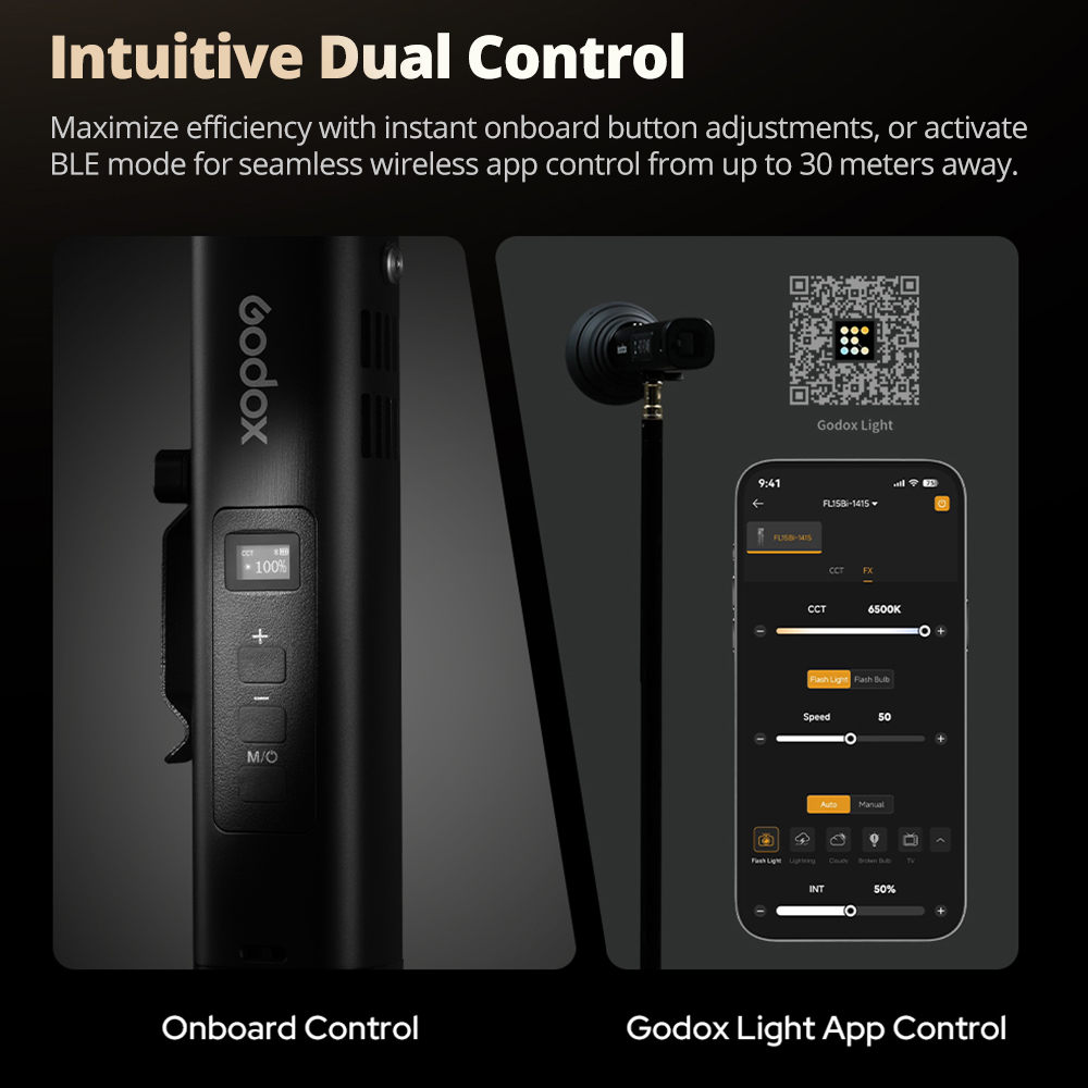Godox バイカラー LED ビデオライト Godox F - Photography Lighting Handheld のレビューと価格