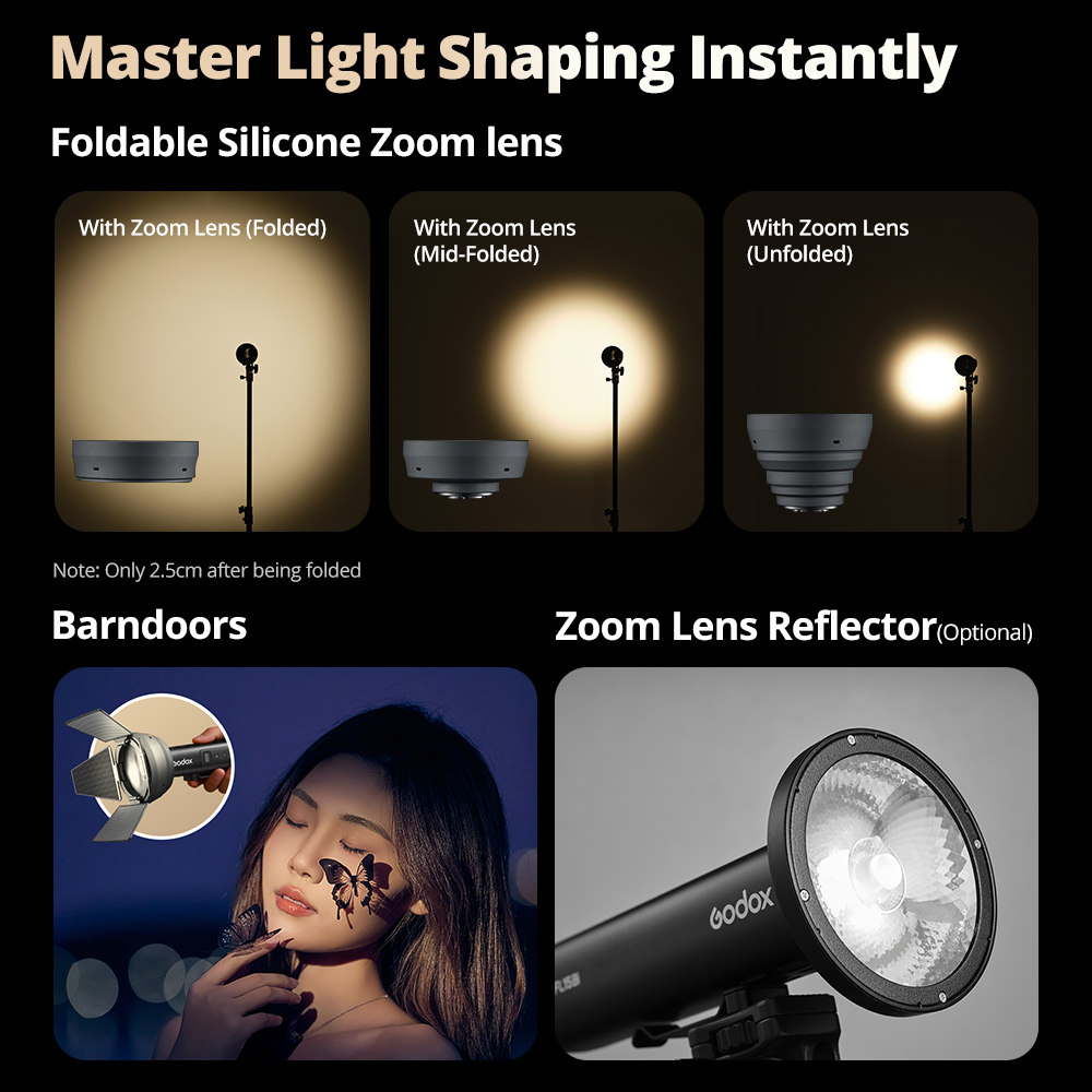 Godox バイカラー LED ビデオライト Godox F - Photography Lighting Handheld のレビューと価格