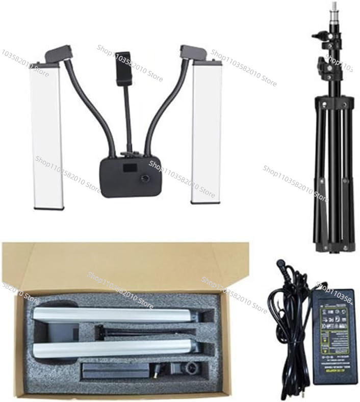 折りたたみ式ダブルアームフィルライト インターネットセレブ  - Photography Mobile Lighting のレビューと価格