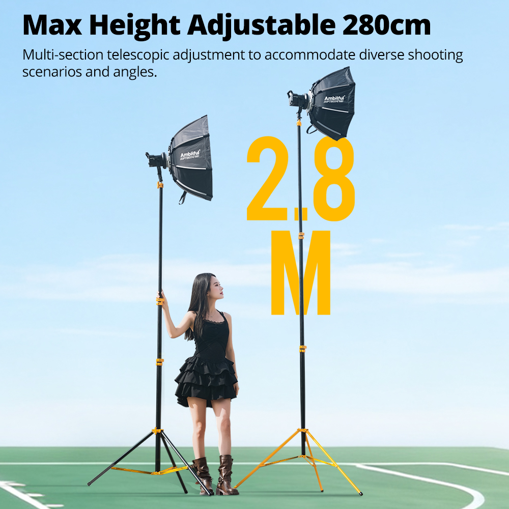 AMBITFUL GM280Y 280cmプロフェッショナル - Photography Lighting Meter のレビューと価格