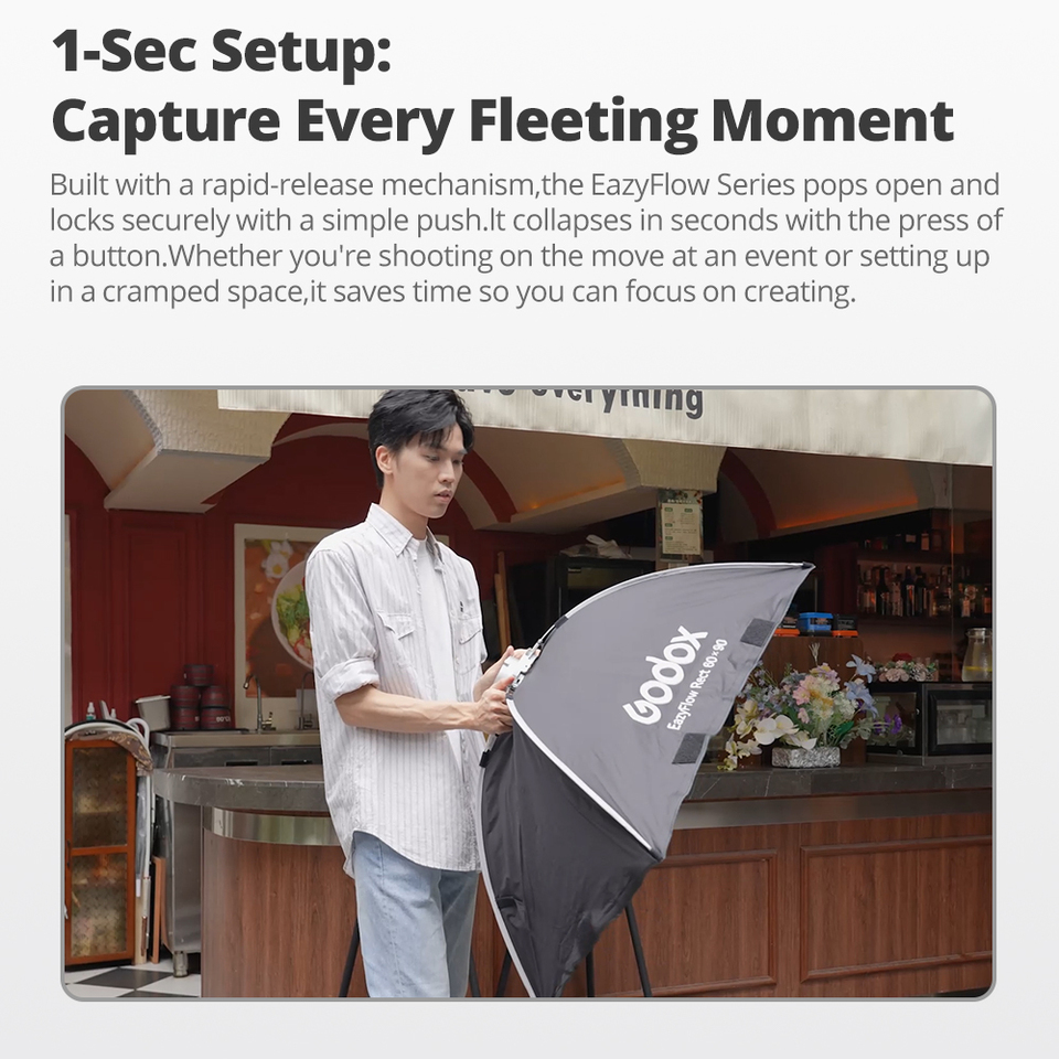 Godox EazyFlowシリーズ 折りたたみ式ソフトボッ - Photography Lighting Handheld のレビューと価格