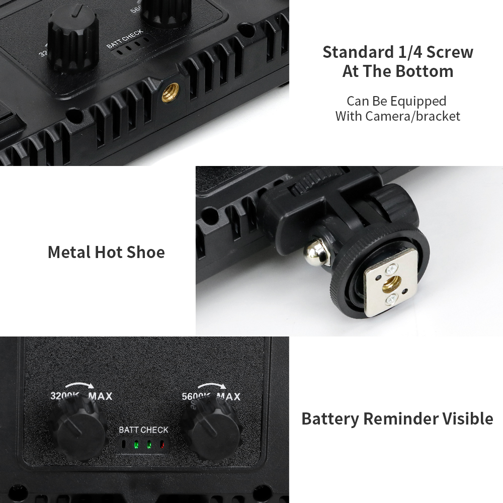 Ledスタジオライト,40w,3300k-5600k,ヨーロ - Photography Lighting Description のレビューと価格